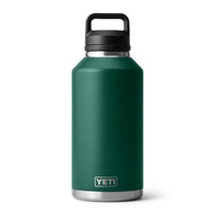 Rambler 64 Oz Bottle Chug Black Forest Green
