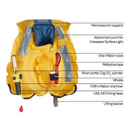 Inflatable Lifejacket Junior Automatic 150N 20-50Kg