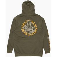 Tentacles MW Hood Fleece - Dusty Olive 