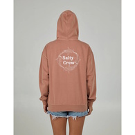 Respect Zip Womens Hooded Fleece - Sierra