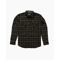 Fathom Long Sleeve Tech Flannel Shirt - Phantom 