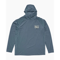 Skipper Hooded Tech Sunshirt Upf50+ With Mask - Storm