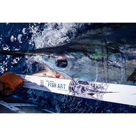 Fish Art Scale Ruler - Striped Marlin 3100 X 75Mm 
