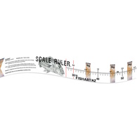 Fish Art Scale Ruler - Snapper 1100 X 75Mm 
