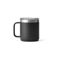 Rambler Stackable 10Oz Mug With Lid & Handle Black 