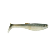 Crush City Heavy Hitter 4" Soft Bait 5 Pack - Glow Shad