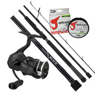 24 Td Black 4000 / Td Black Iv Supercasta 762 + Braid