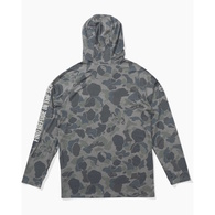 Salty Crew Sunshirt Mariner Lite Uv Hood Sand Camo