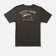 Salty Crew Boys Shirt Snag It Ss Black