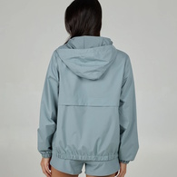 Salty Crew Jacket Barrier Windbreaker Stormy Grey