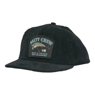 Salty Crew Snag It 5 Panel Cap Black