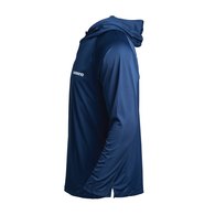Performance Long Sleeve Hooded Tech Tee Marlin Navy 