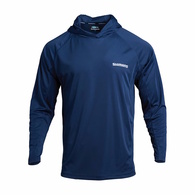 Performance Long Sleeve Hooded Tech Tee Marlin Navy 