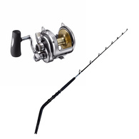 25 Talica 50 A 2-Speed / 25 Abyss Sw 5'6" 80Lb Game Combo (Dual Butt) 