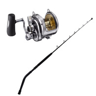 25 Talica 40 A 2-Speed / Status Bluewater Bent Butt R/Tip 5'6 Combo 24-37Kg 