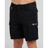 Mad Hueys Cargo Short Snagged 20" Black