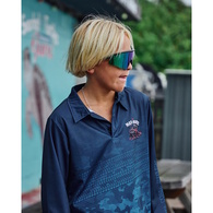 Mad Hueys Boys Sunshirt Send It Youth Fishing Teal