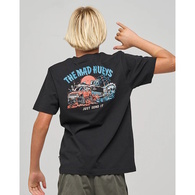 Mad Hueys Boys Tee Send It Youth Black