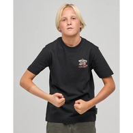 Mad Hueys Boys Tee Send It Youth Black