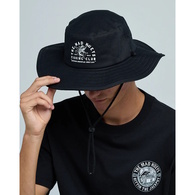 Mad Hueys Hat Wide Brim Fishing Club Black