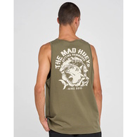 Mad Hueys Getting Hammered Tank Olive