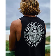 Mad Hueys Singlet Hittin The Jackpot Black