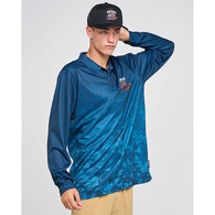 Mad Hueys Sunshirt Jersey Send It Fishing Teal