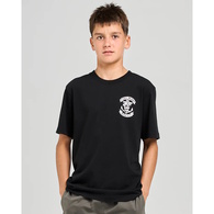 Mad Hueys Boys Tee Sailor Anchor Youth Black
