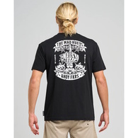 Mad Hueys Tee Ss Ahoy Fkrs Storm Black