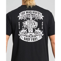 Mad Hueys Tee Ss Ahoy Fkrs Storm Black