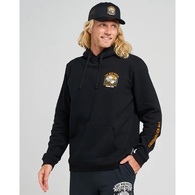 Mad Hueys Fleece Hooded Caught Fk All Island Black