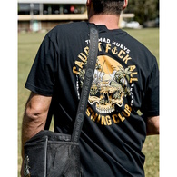 Mad Hueys Tee Ss Caught Fk All Island Black