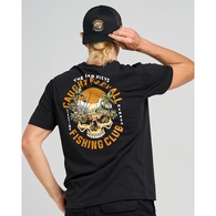 Mad Hueys Tee Ss Caught Fk All Island Black