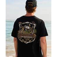 Mad Hueys Tee Ss Sea Captain Black
