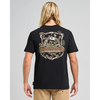 Mad Hueys Tee Ss Sea Captain Black