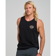Mad Hueys Singlet Sea Captain Black