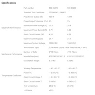 Monocrystalline Twin Cell Solar Panel