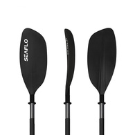 Glass Fibre Asymetric Kayak Paddle 230Cm 2-Pc (W/Eva Grips)