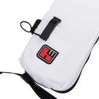 White Horseshoe Lifebuoy W/ Whistle, 2 Pockets & Reflectors