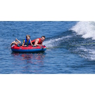 Super Screamer 1-2 Person Water Towable 70" Red/Blue