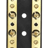 Terminal Block 4 Way - 30 Amp Brass