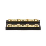 Terminal Block 4 Way - 30 Amp Brass