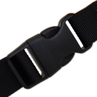 Gold Horseshoe Lifebuoy W/ Whistle, 2 Pockets & Reflectors