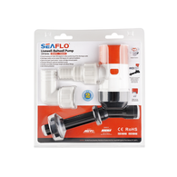 Horizontal Livewell Pump - 12V / 1100 Gph (28Mm Hose) 