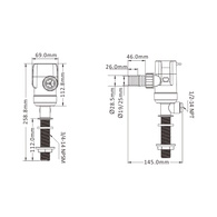 13C Horizontal Livewell Pump - 12V / 1100 Gph (28Mm Hose) (New)