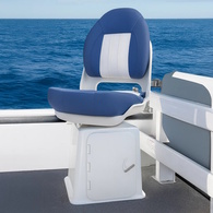 Abs H/Duty Seat Pedestal W/Hatch Cover 520Mm High