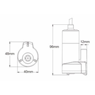Self Venting Submersible Pump 12V 12Lpm 
