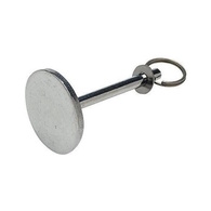 Stainless Hatch Cover Pull 32mm x 4mm 50mm Shank.