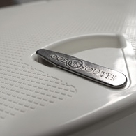 White Abs 1 Latch Access Hatch - 375X275mm