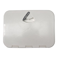 White Abs 1 Latch Access Hatch - 375X275mm